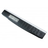 Kalkulator z linijką czarny, materiał tworzywo, kolor czarny 09009