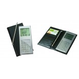 Kalkulator w etui, materiał metal, pvc, kolor czarny 09028