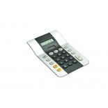 Kalkulator biurkowy mały, materiał tworzywo, kolor srebrny 09029