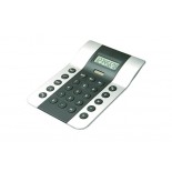 Kalkulator biurkowy duży, materiał tworzywo, kolor srebrny 09030