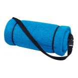 Ręcznik plażowy z poduszką, kolor niebieski