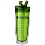 Butelka termiczna Sipper Zielony przezroczysty 10033402