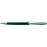 Długopis Sunrise, kolor ciemno-zielony