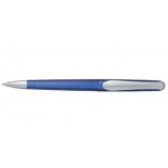Długopis Sunrise, kolor niebieski przezroczysty