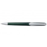 Długopis Sunrise, kolor zielony przezroczysty