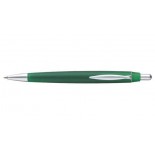 Długopis Albany, kolor zielony przezroczysty