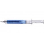 Długopis strzykawka, kolor niebieski