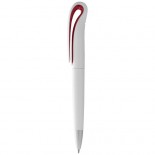 Długopis Swansea bialy,Czerwony 10631004