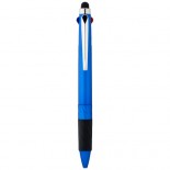 Wielokolorowy długopis/rysik Burnie Niebieski 10653101