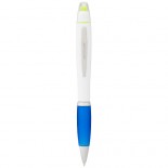 Długopis/zekreślacz woskowy Nash bialy,Szafir 10653203