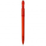 Długopis Tahiti Czerwony przezroczysty 10657402