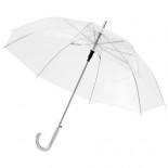 Transparentny parasol automatyczny 23" Bialy przezroczysty 10903900