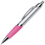 Długopis plastikowy, kolor różowy 1108511