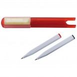 Zestaw długopisów plastikowych, kolor czerwony 1109305