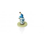 Tintin z serii Blekitny Lotos, kolor niebieski