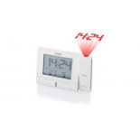 Solar projection clock white, kolor bialy