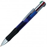 Długopis 4-kolorowy, kolor niebieski 1153404