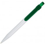 Długopis plastikowy, kolor ciemno zielony 1167799