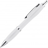 Długopis plastikowy, kolor biały 1167906