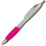 Długopis plastikowy, kolor różowy 1168111