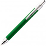 Metalowy długopis, kolor zielony 1175309