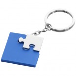 Brelok Puzzle Niebieski 11807800