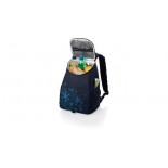 Snowflake cooler backpack, kolor granatowy, bladoniebieski