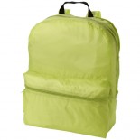 Plecak z kurtką przeciwdeszczową Limonkowa zieleń 11977302