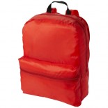 Plecak z kurtką przeciwdeszczową Czerwony 11977304