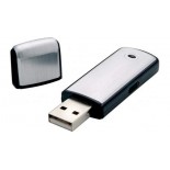 Pamięć USB 1GB, kolor srebrny, czarny
