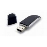 Pamięć USB 2GB, kolor czarny, srebrny