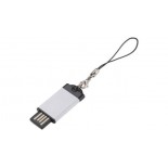 Pamięć USB, kolor srebrny