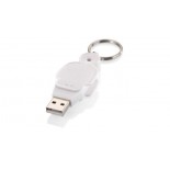 USB Figurine mem stick 2GB, kolor bialy