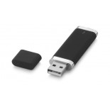 USB stick with cap black 4GB, kolor czarny