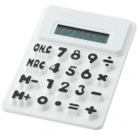 Kalkulator elastyczny Splitz bialy 12345402