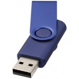 USB Rotate metallic Niebieski 12350701