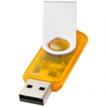 USB Rotate przeźroczysty Pomaranczowy 12351602