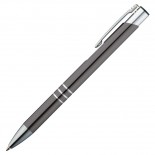 Długopis metalowy, kolor ciemno szary 1333977