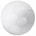 Piłka nożna biała, materiał pvc, kolor biały 14076