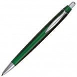 Długopis plastikowy, kolor ciemno zielony 1409999