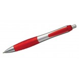 Długopis HAMBURG czerwony, materiał tworzywo, kolor czerwony 14100-04