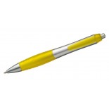 Długopis HAMBURG żółty, materiał tworzywo, kolor żółty 14100-12