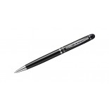 Długopis Balmain Arles w etui czarny, materiał metal, welur, kolor czarny 14170-02