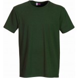 T-shirt 160g ciemny zielony, materiał 100% bawełna jersey 160g, kolor zielony 14216-18