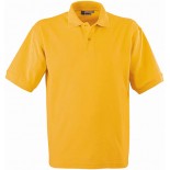 Polo BOSTON żółty, materiał 100% bawełna pique, 180g, kolor żółty 14276-12