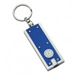 Brelok LED niebieski, materiał tworzywo, metal, kolor niebieski 17056-03