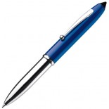 Długopis z lampką LED i pałeczką dotykową, kolor niebieski 1775704