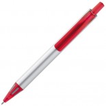 Długopis plastikowy, kolor czerwony 1792605
