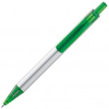 Długopis plastikowy, kolor zielony 1792609