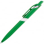 Długopis plastikowy, kolor zielony 1797909